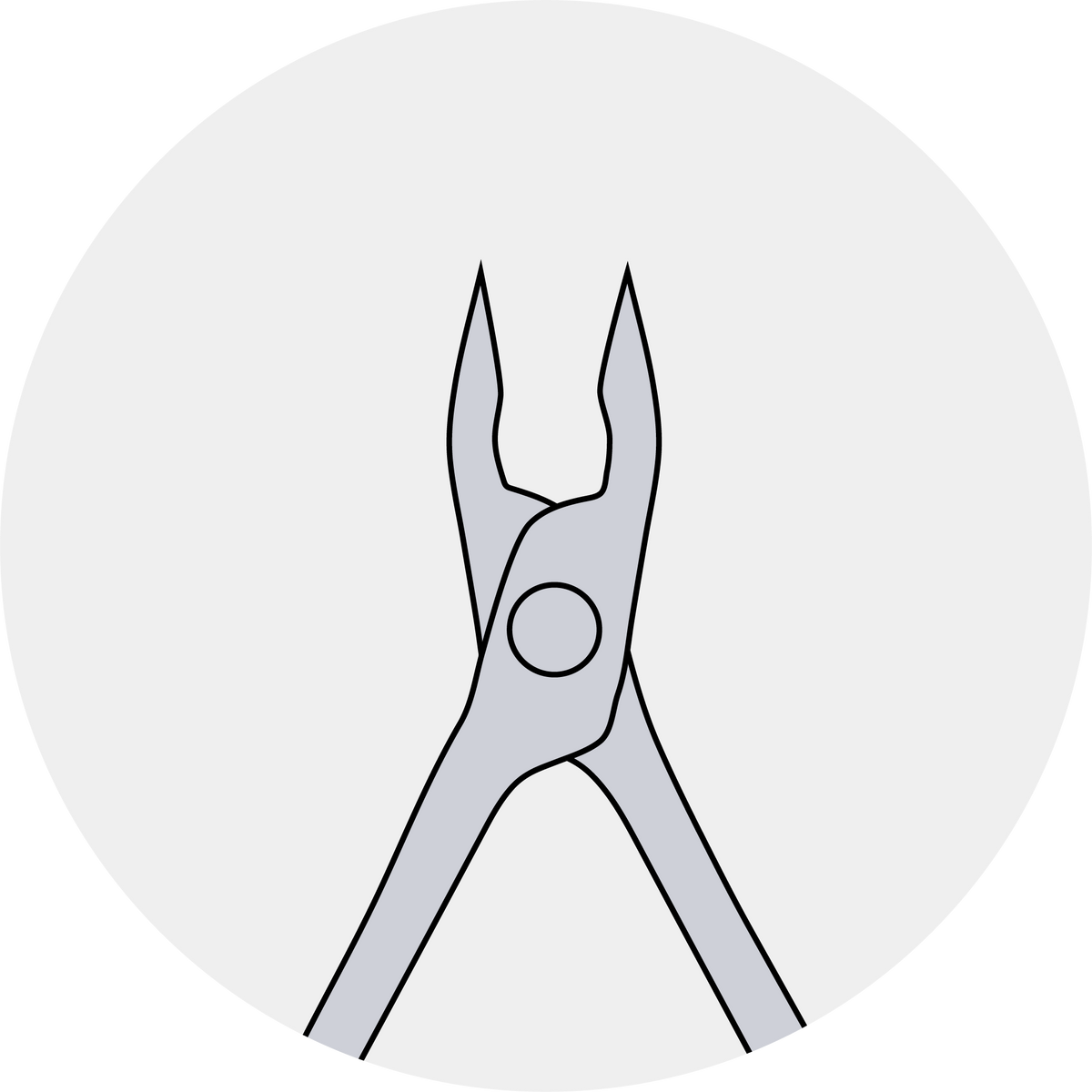 STALEKS Cuticle Nippers