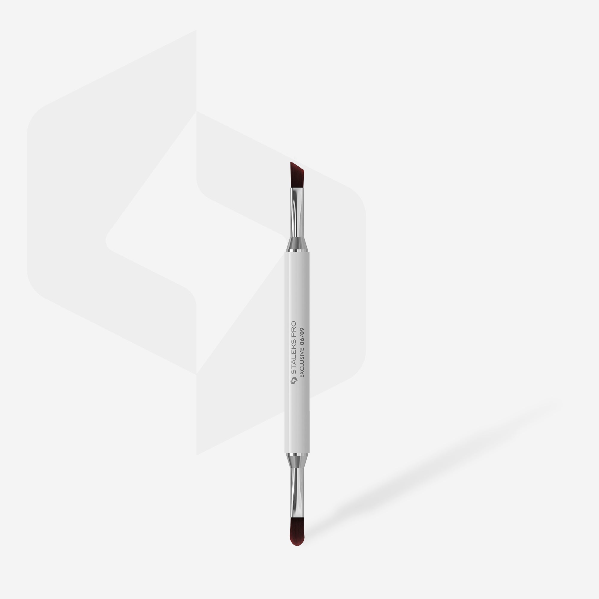 Double-ended brush EXCLUSIVE 06/09 gel 11 mm / gel 9 mm