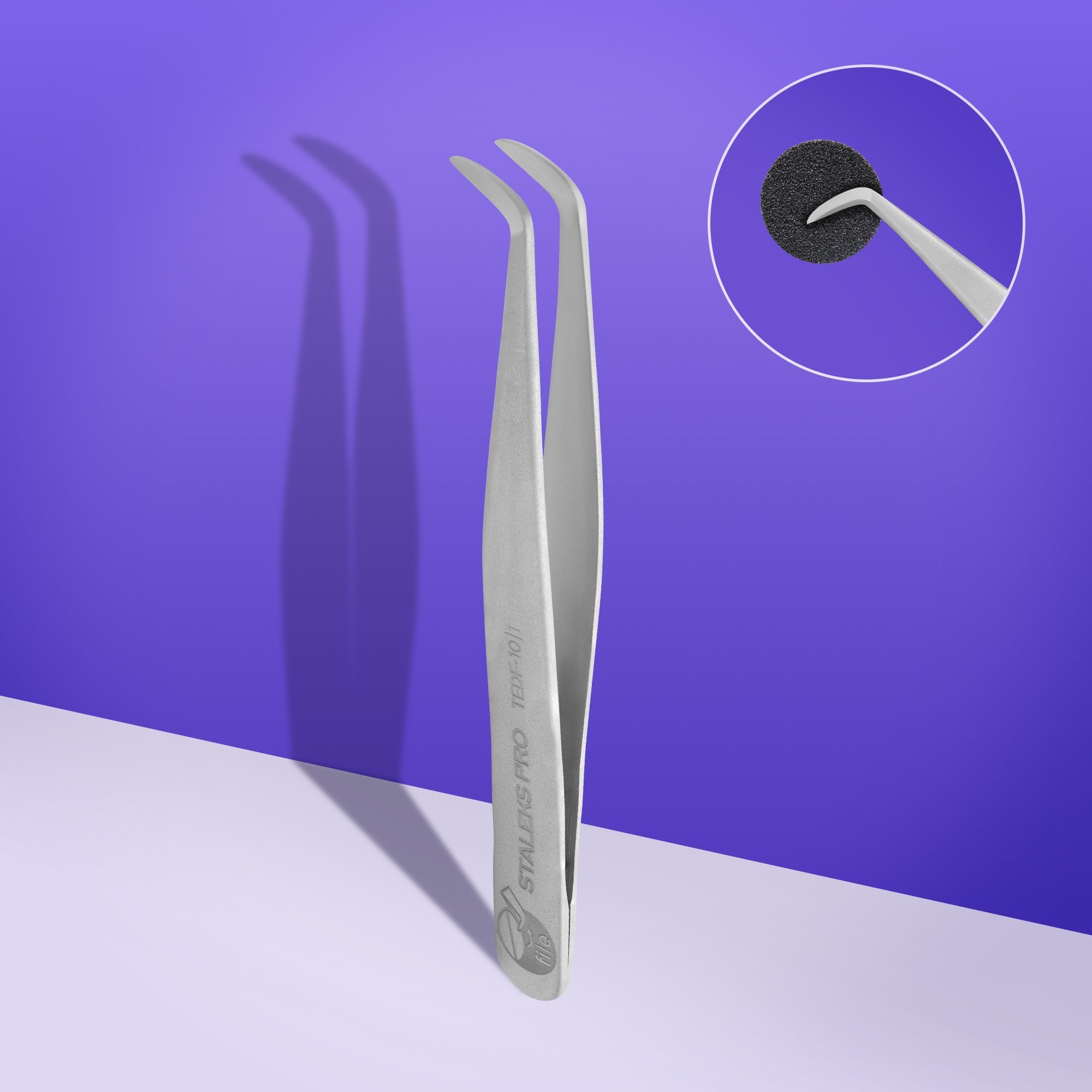 TEDF-10/1 Tweezers for work with disposable files