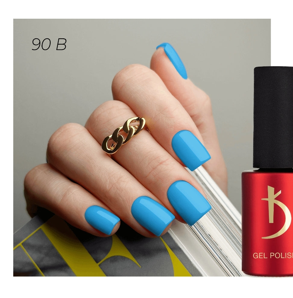 90 B Gel polish Blue 7 ml image 0