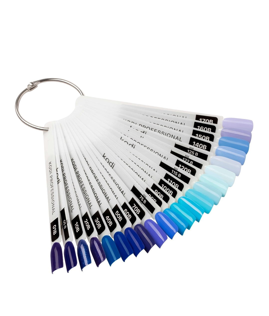 Palette of gel polishes " Blue" 21 tips image 0