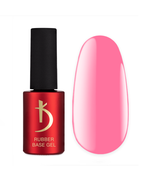 Color Rubber Base Gel, Pink, 7 ml image 0