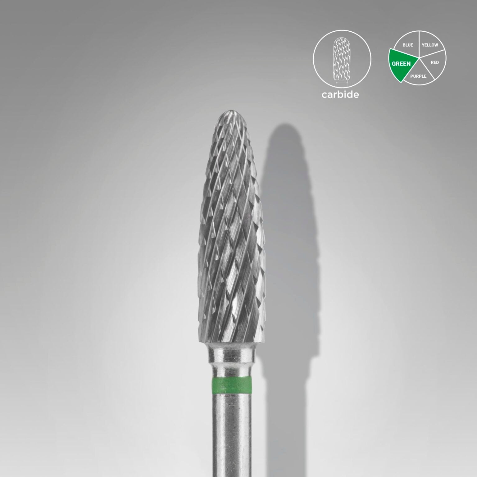 FT90G040/14 Carbide drill bit corn green diameter 4 mm /working part 14 mm