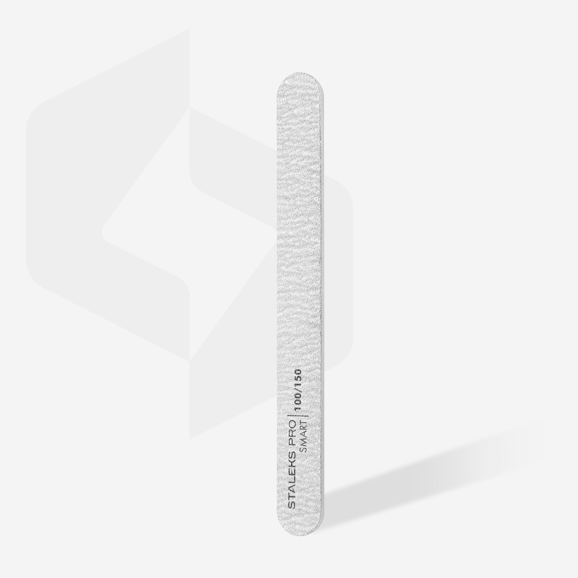NFB-21/8 Mineral straight nail file SMART 100/150 grit, 5 pcs/set image 2