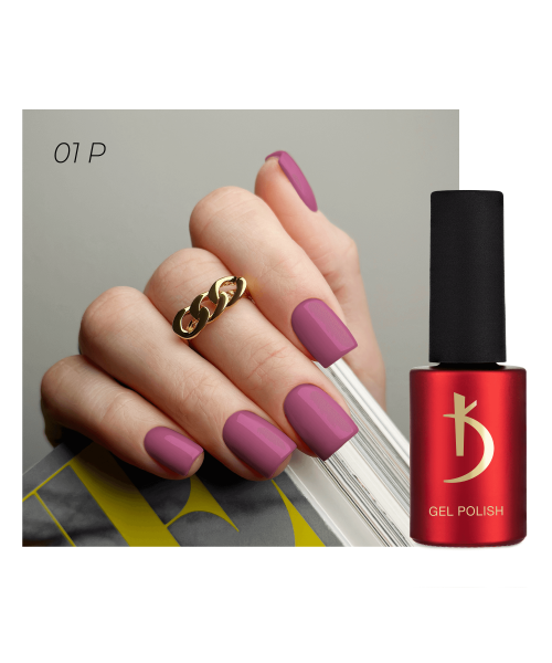 01 P Gel polish Pink 7 ml image 0