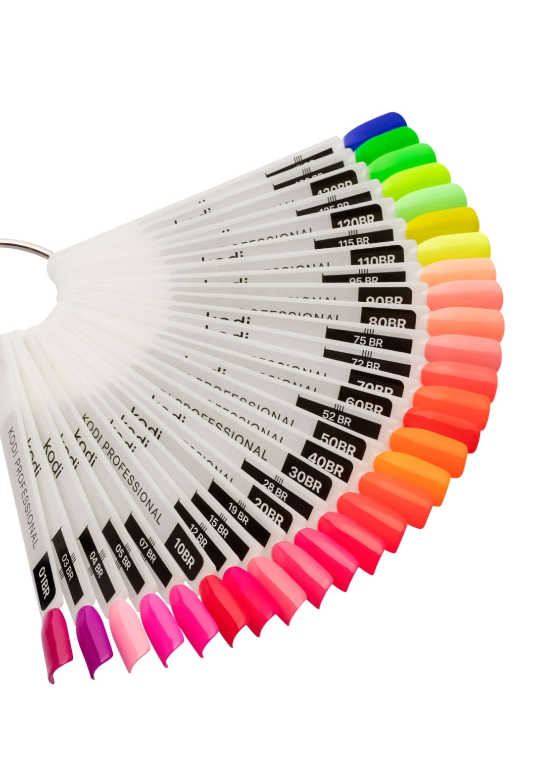 Palette of gel polishes "Bright " 29 tips image 1