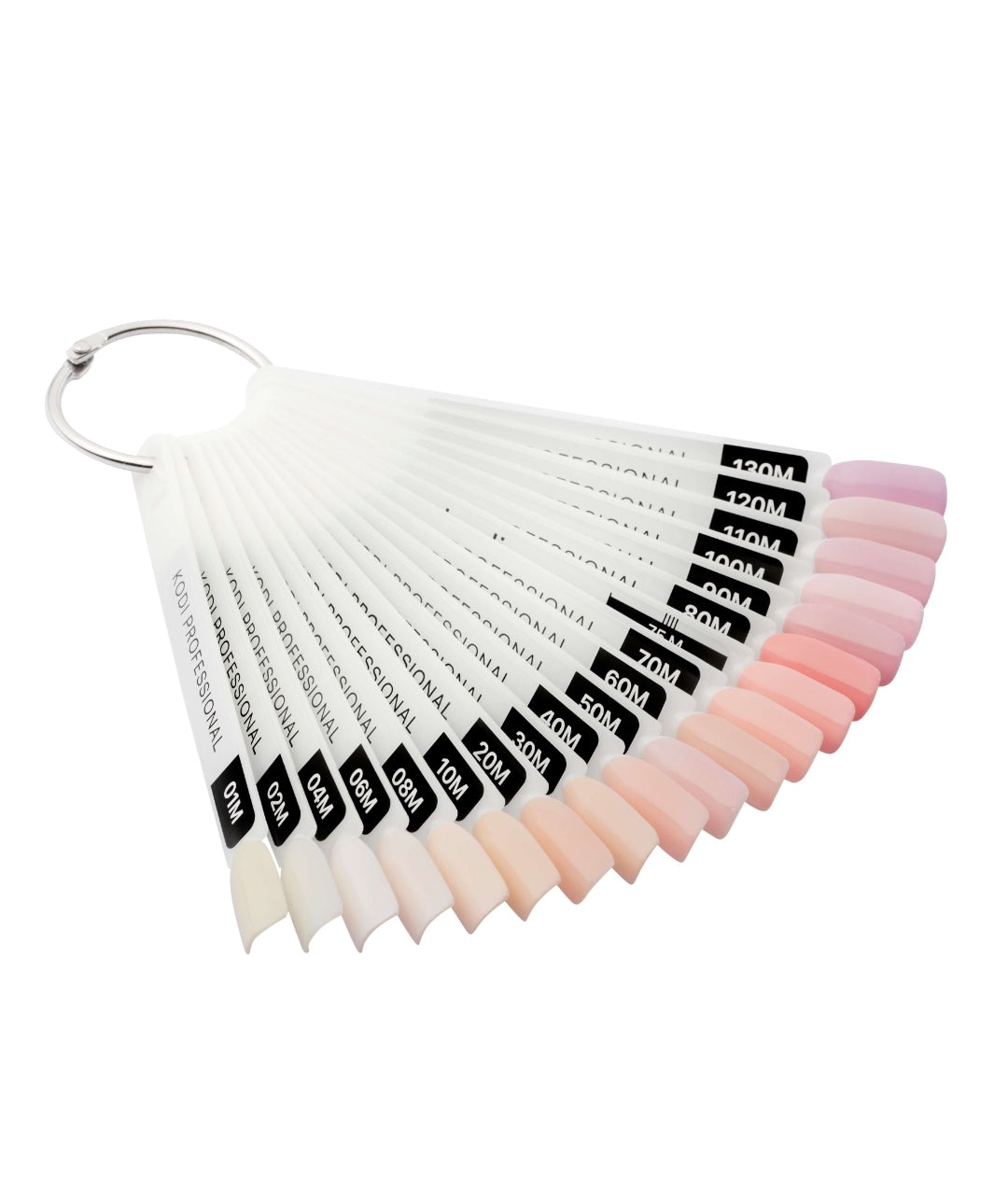 Palette of gel polishes "Milk " 20 tips image 0