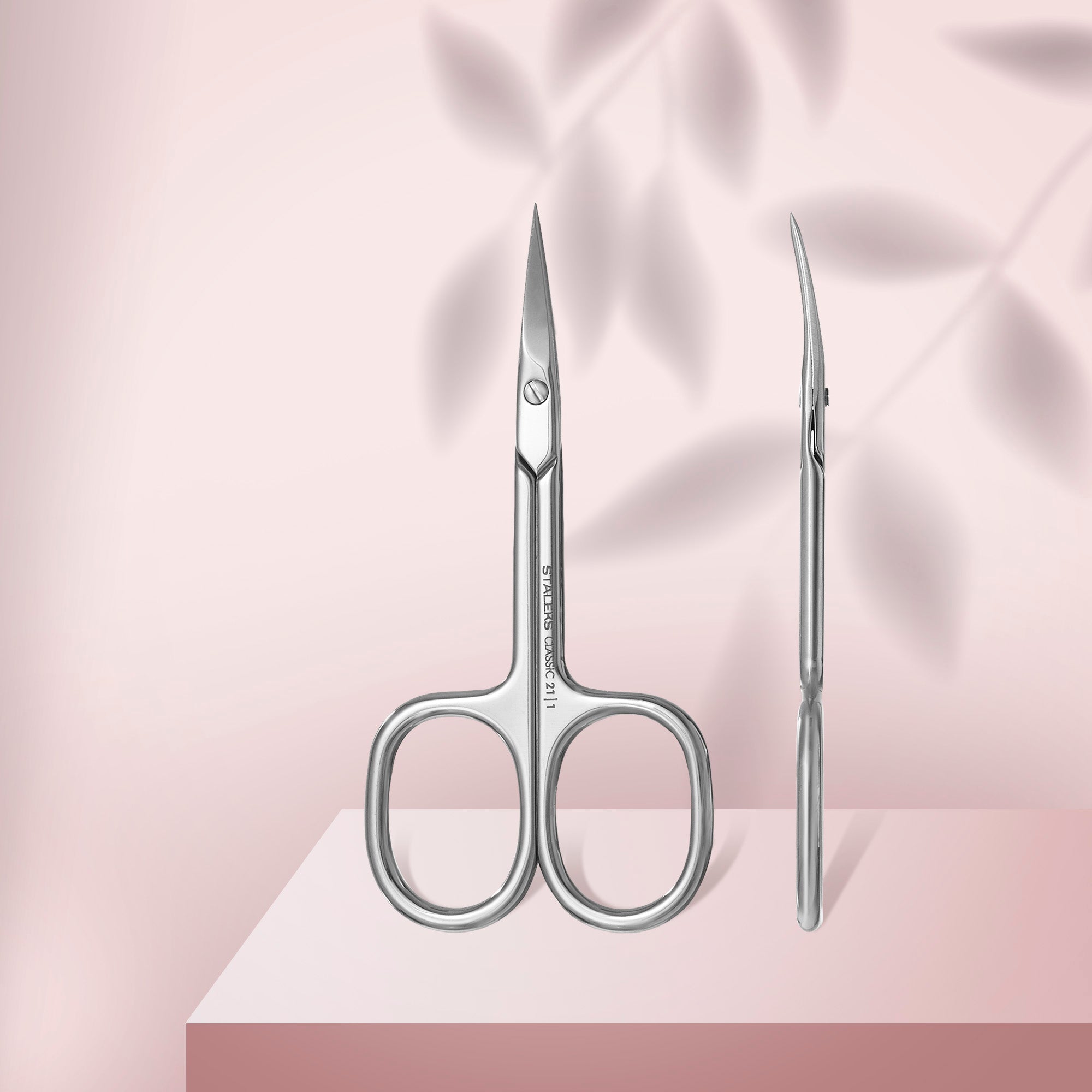 STALEKS SC-21/1 Classic 21 Type 1 cuticle scissors, stainless steel (view 1)