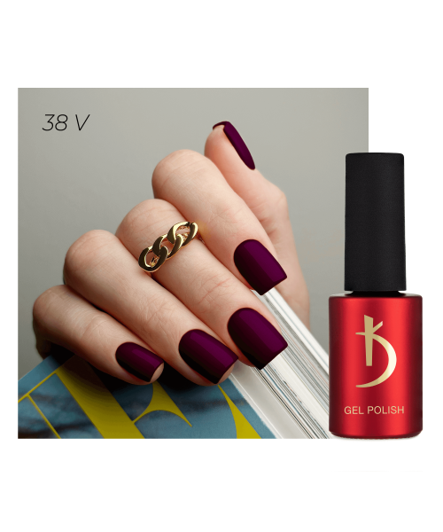 38 V Gel polish Violet 7 ml image 0