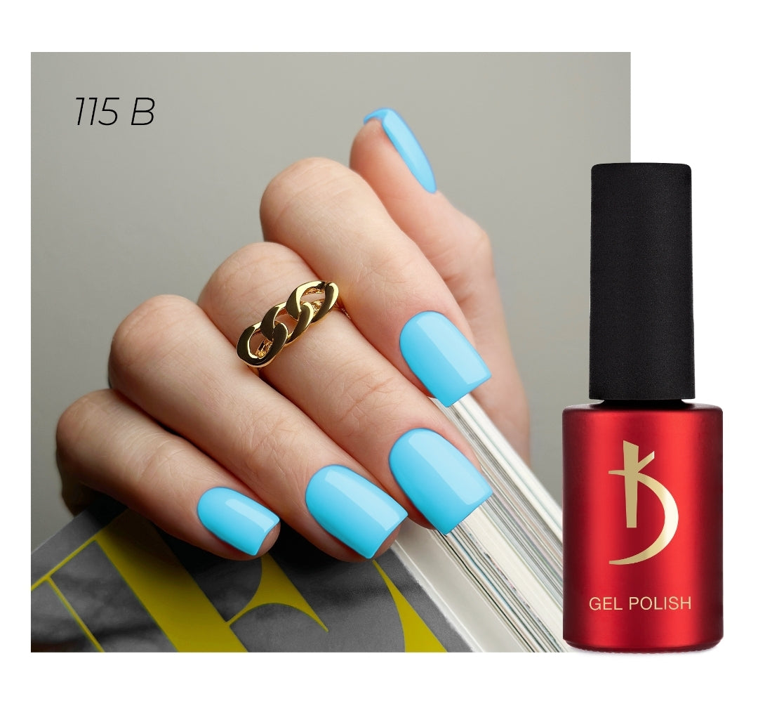 115 B Gel polish Blue 7 ml image 0