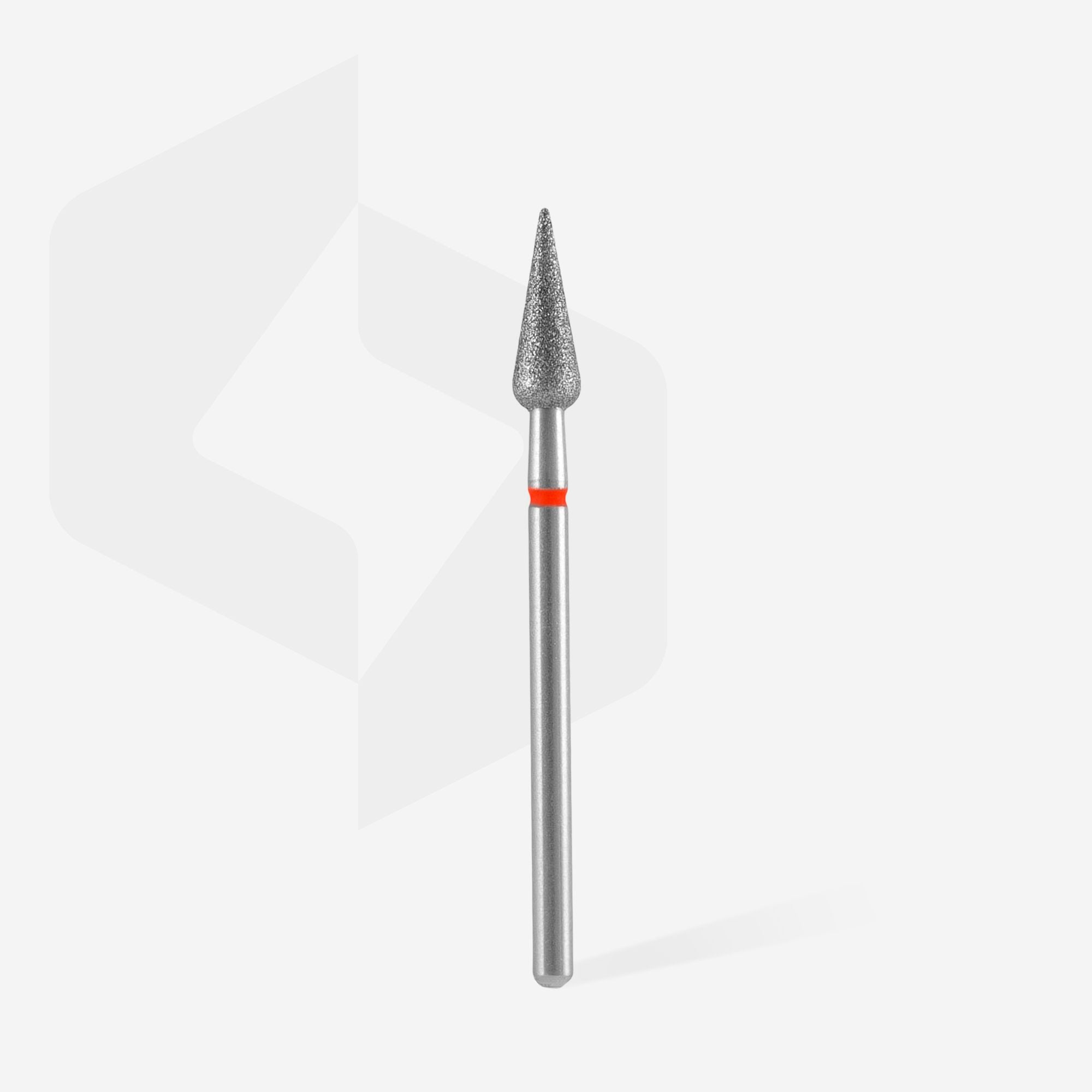 FA100R040/12 Diamond Drill bit pear, red