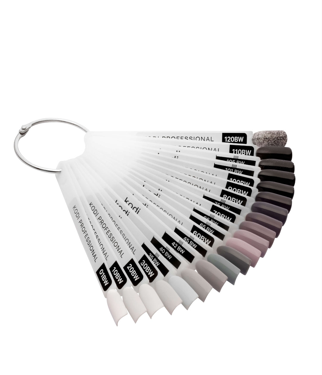 101 BW Gel Polish Black and White 7 ml image 1