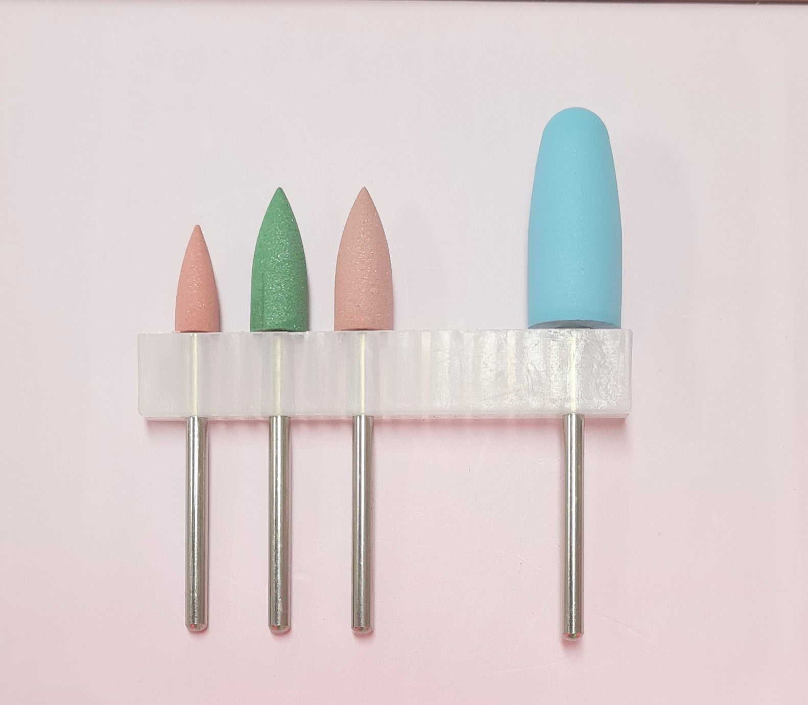 Polisher drill bits for E-file manicure, 4 pcs image 0