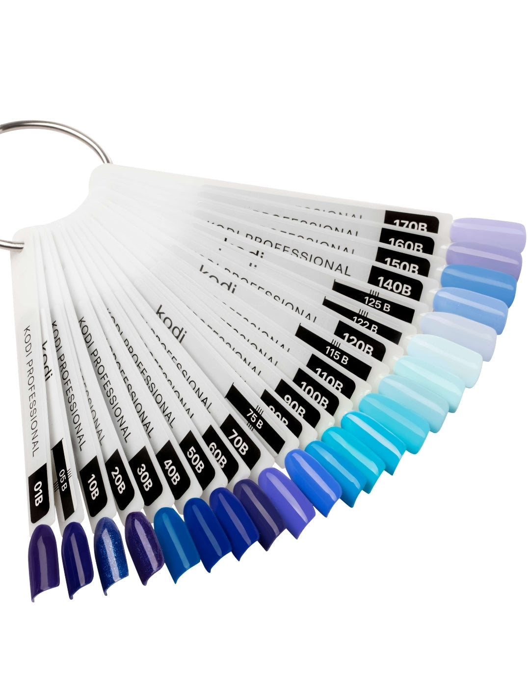 Palette of gel polishes " Blue" 21 tips image 1