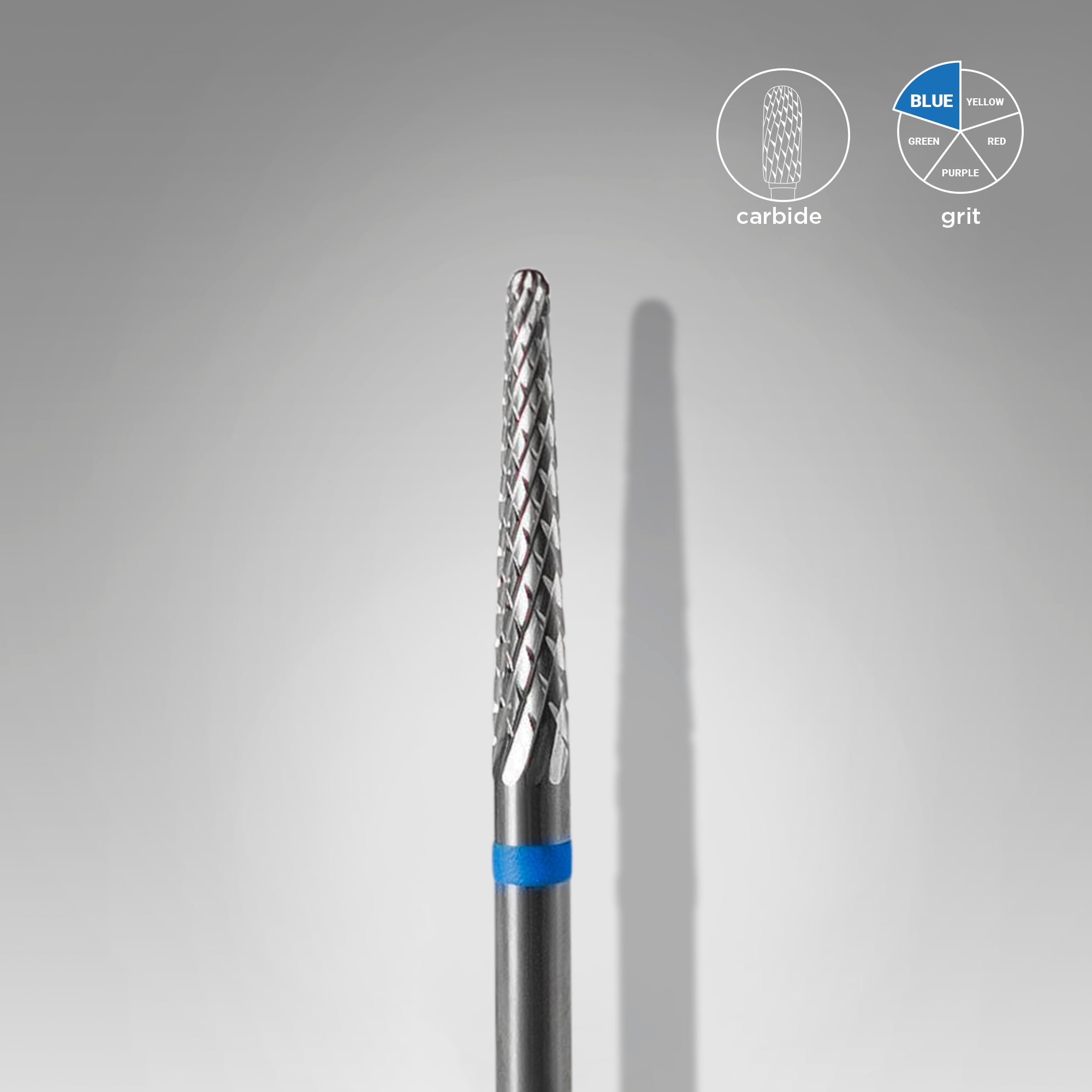 FT71B023/14 Carbide nail drill bit, "cone" blue