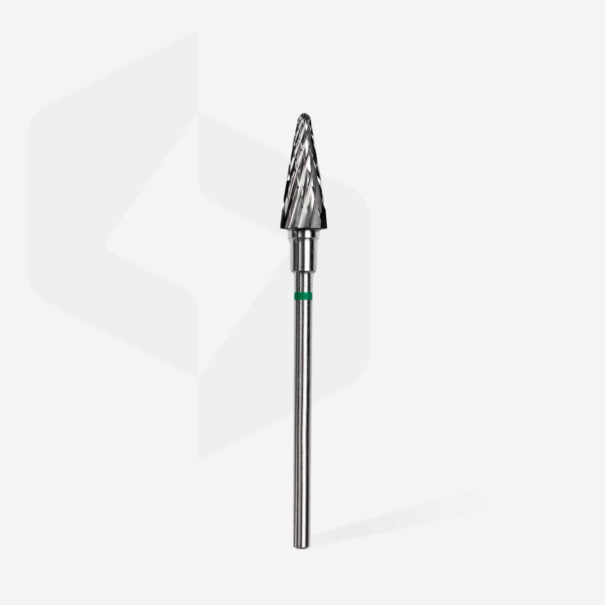 Carbide nail drill bit cone green head EXPERT diameter 6 mm / working part 14 mm