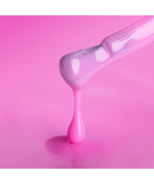 Color Rubber Base Gel, Rosy, 7 ml image 2