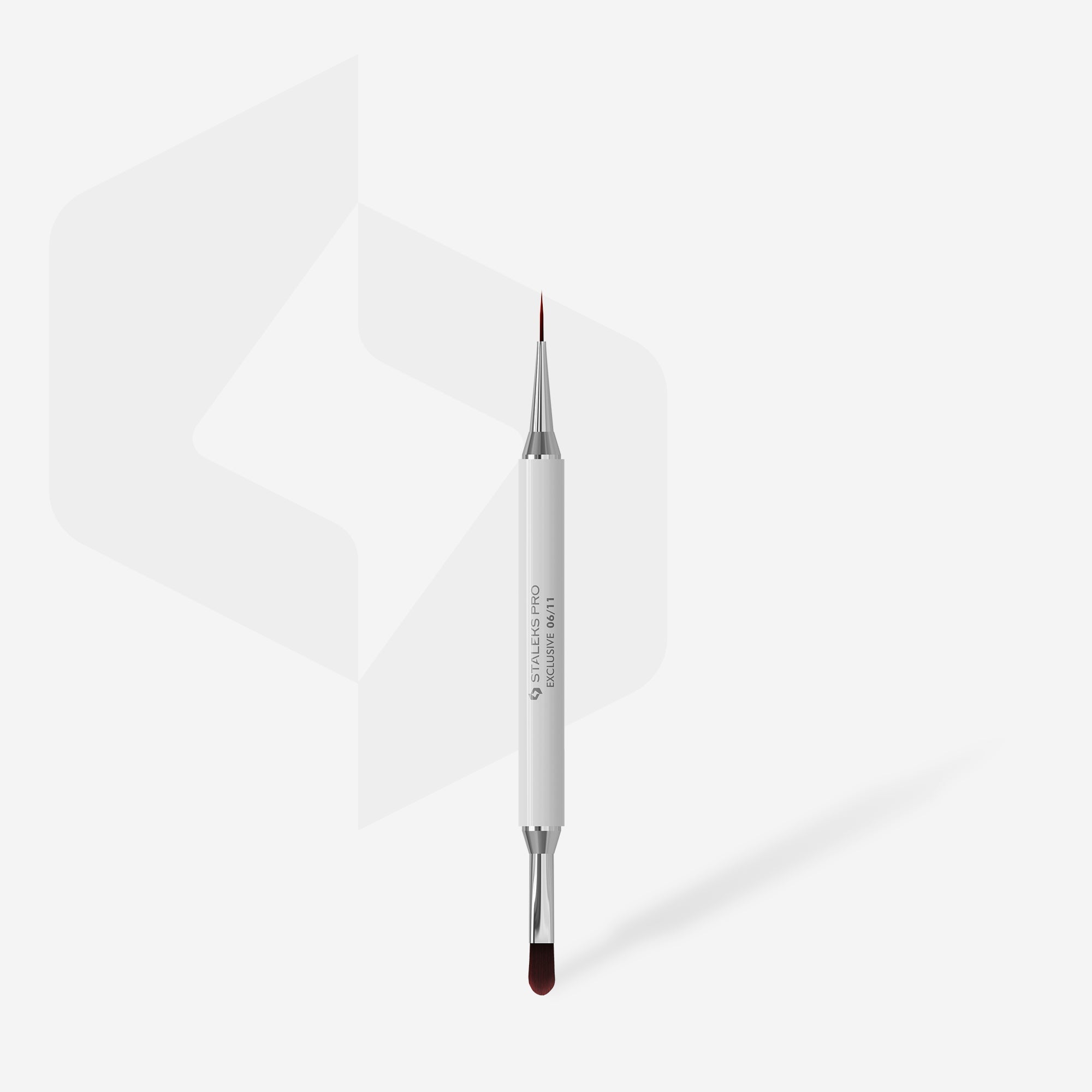Double-ended brush EXCLUSIVE 06/11 gel 11 mm / liner 12 mm