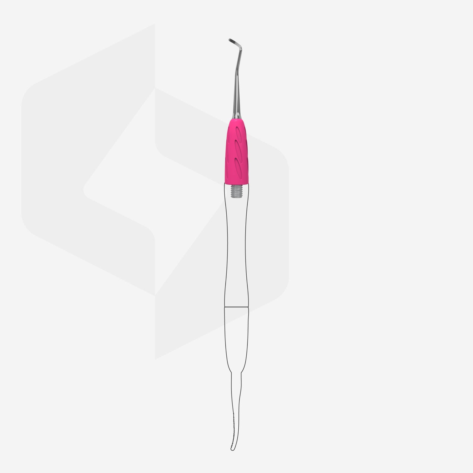 WPPQ-32 Working part of the pusher Combo UNIQ 32 curette (bend to the right)