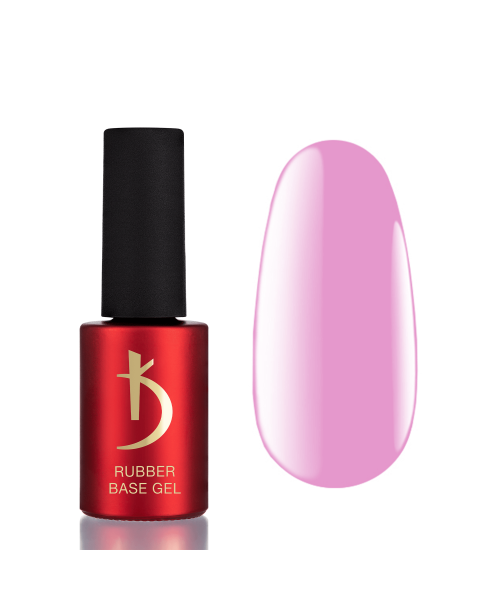 Color Rubber Base gel, Bubble Gum, 7 ml image 0