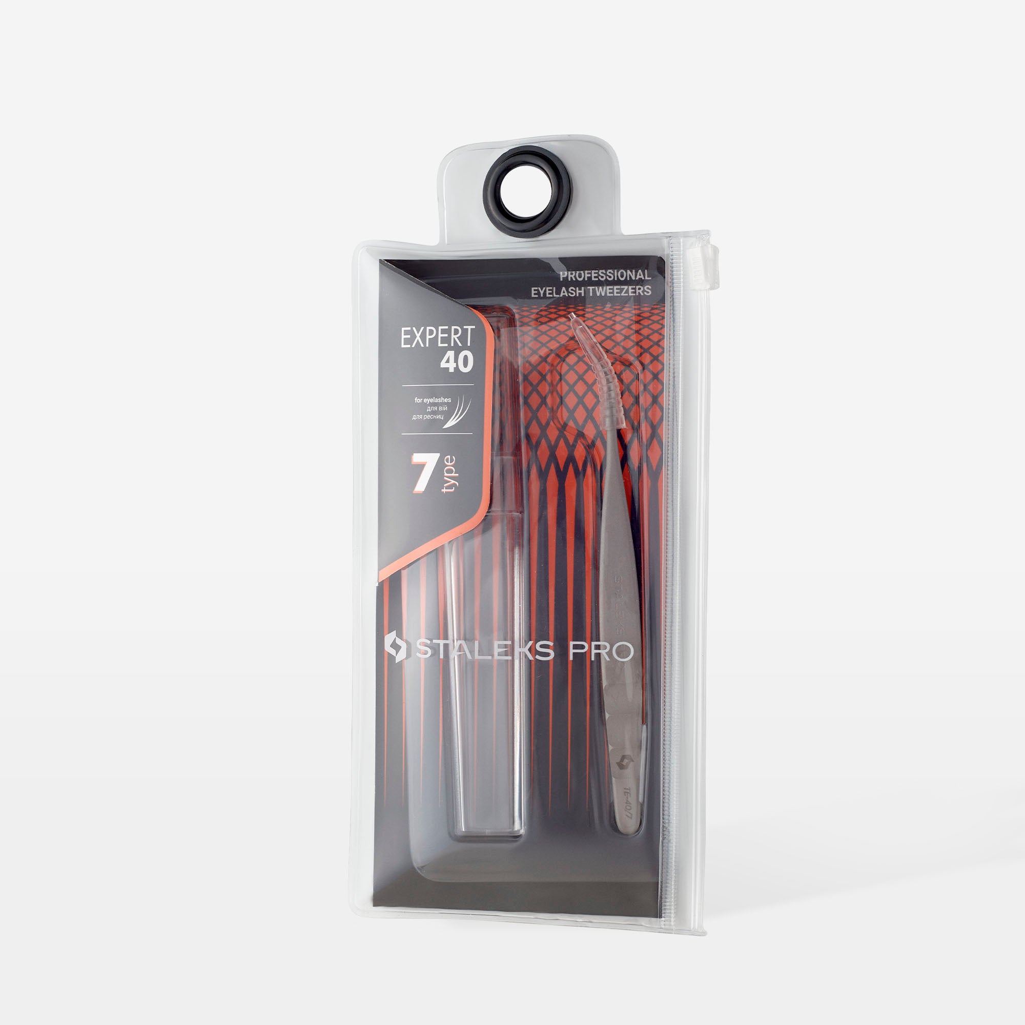 EXPERT TE-40/7, Professional Eyelash Tweezers