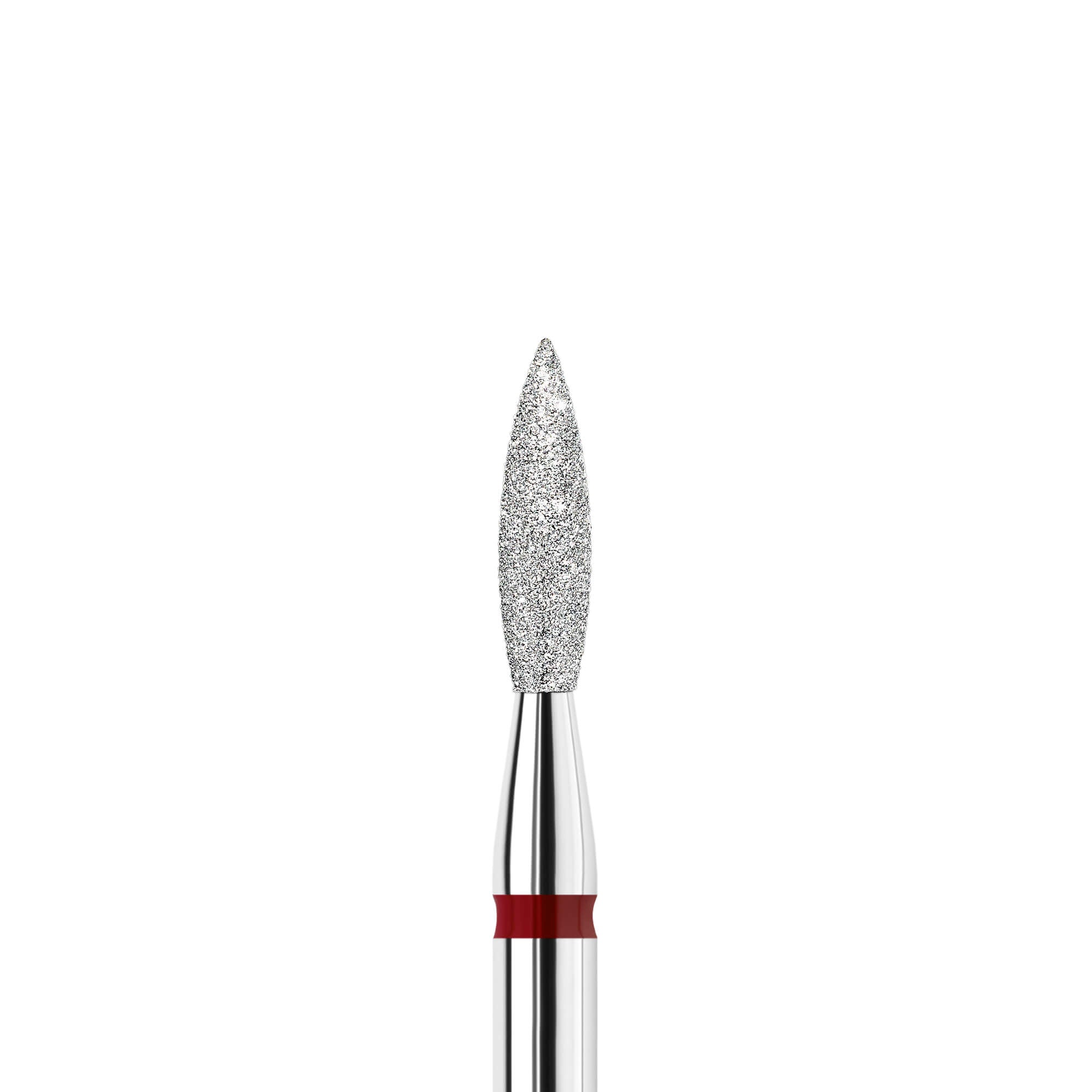 KWARK PL218060FF Sharp elongated flame, Red grit