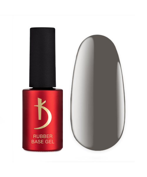 Color Rubber Base gel, Ultimate Gray 7 ml image 0