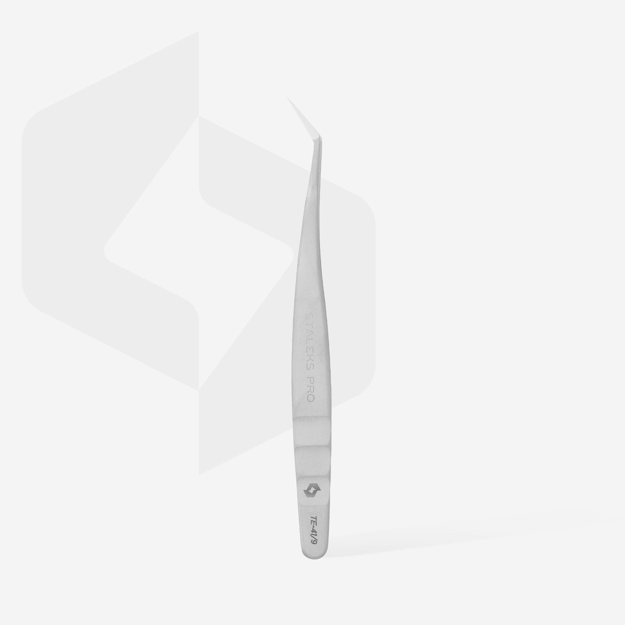 EXPERT TE-41/9, NEW, PROFESSIONAL EYELASH TWEEZERS