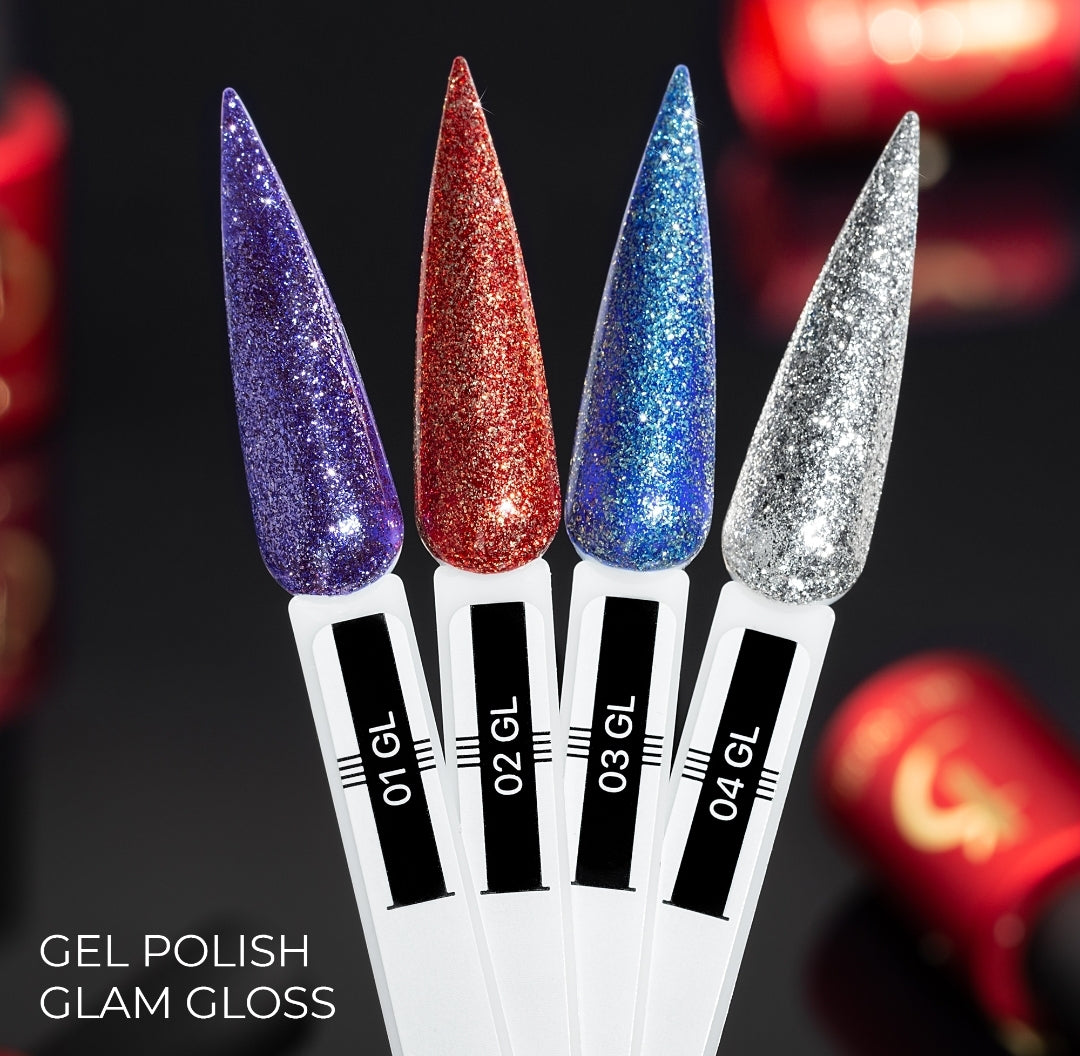 03 GL Gel polish Glam Gloss 7 ml image 2