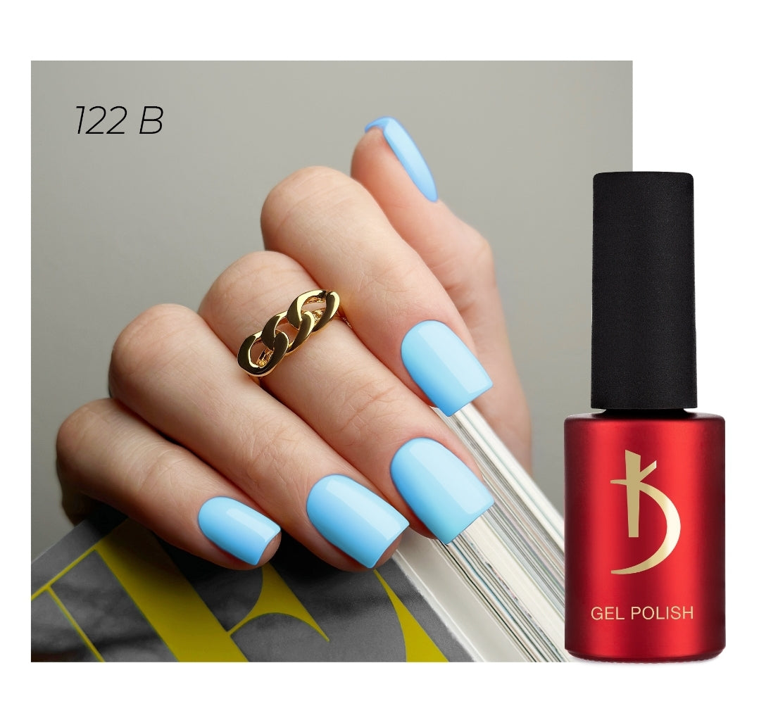 122 B Gel polish Blue 7 ml image 0