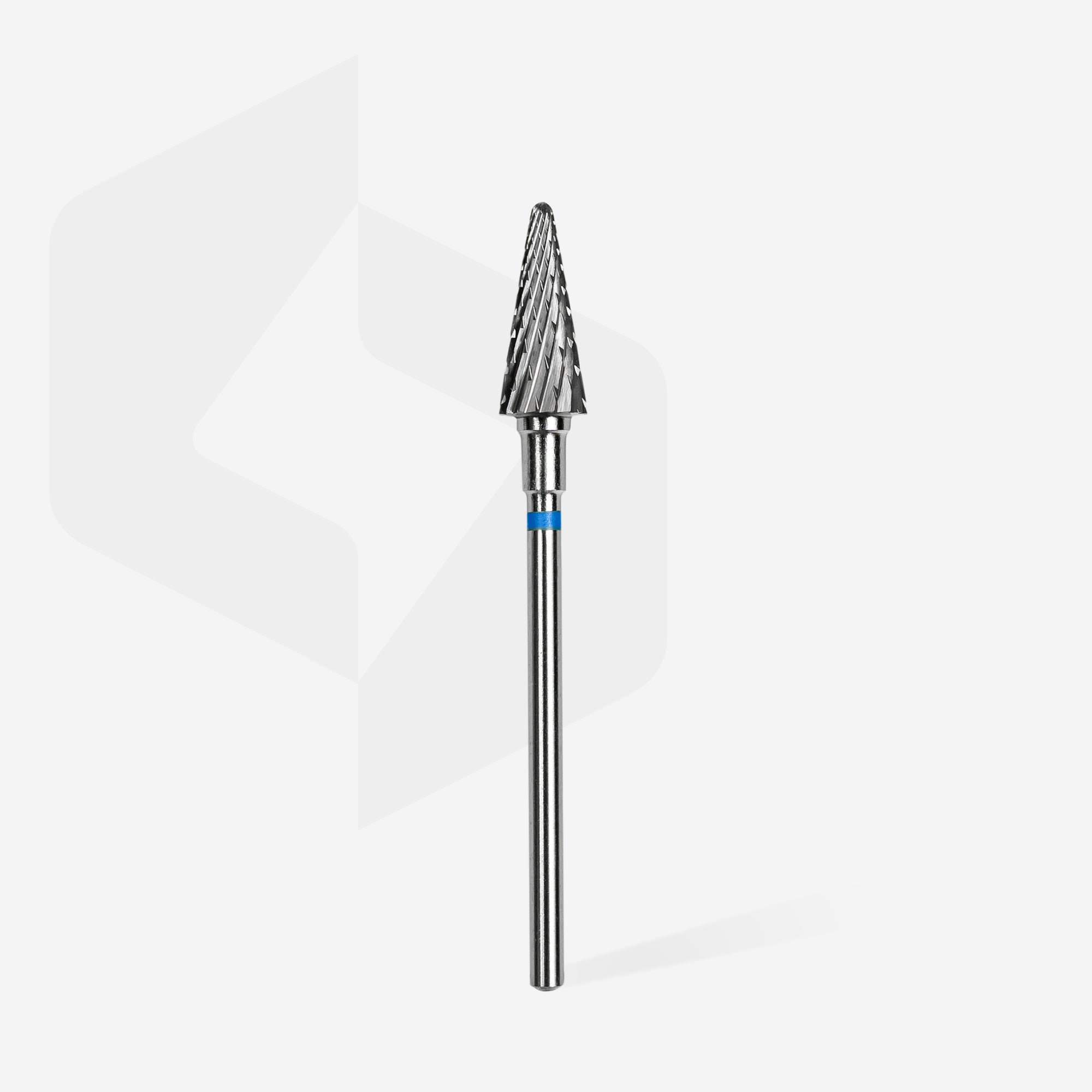 Carbide nail drill bit cone blue head EXPERT diameter 6 mm / working part 14 mm