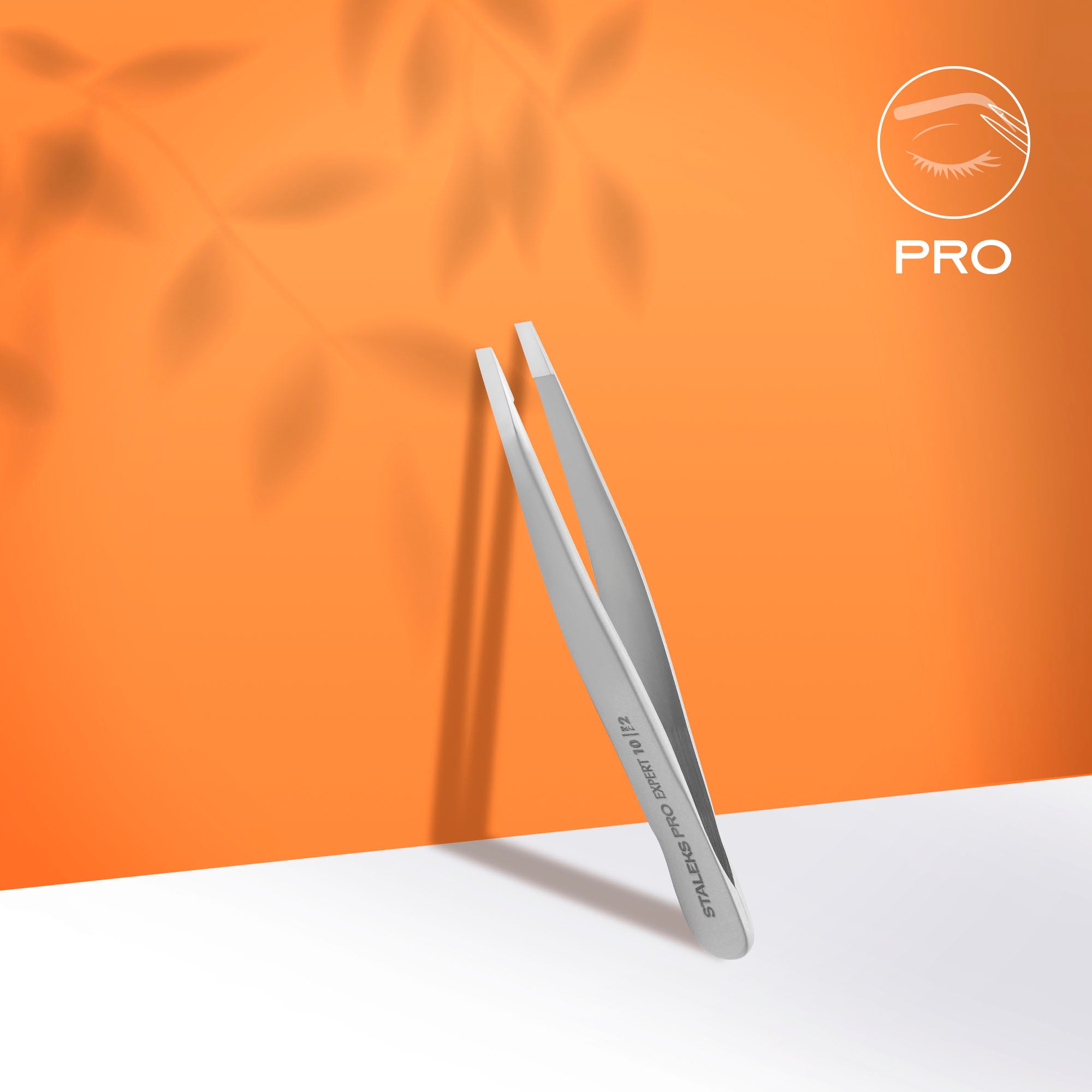TE-10/2 Eyebrow tweezers Staleks Pro Expert image 0