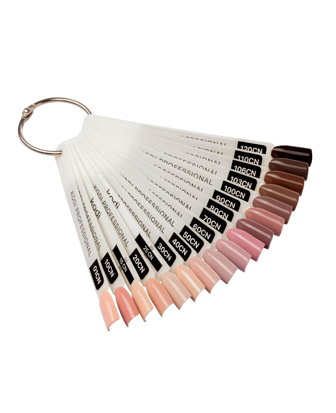 Palette of gel polishes "Capuccino" 17 tips image 0