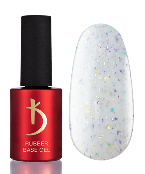 Color rubber base gel "Souffle" 01, 7ml image 0