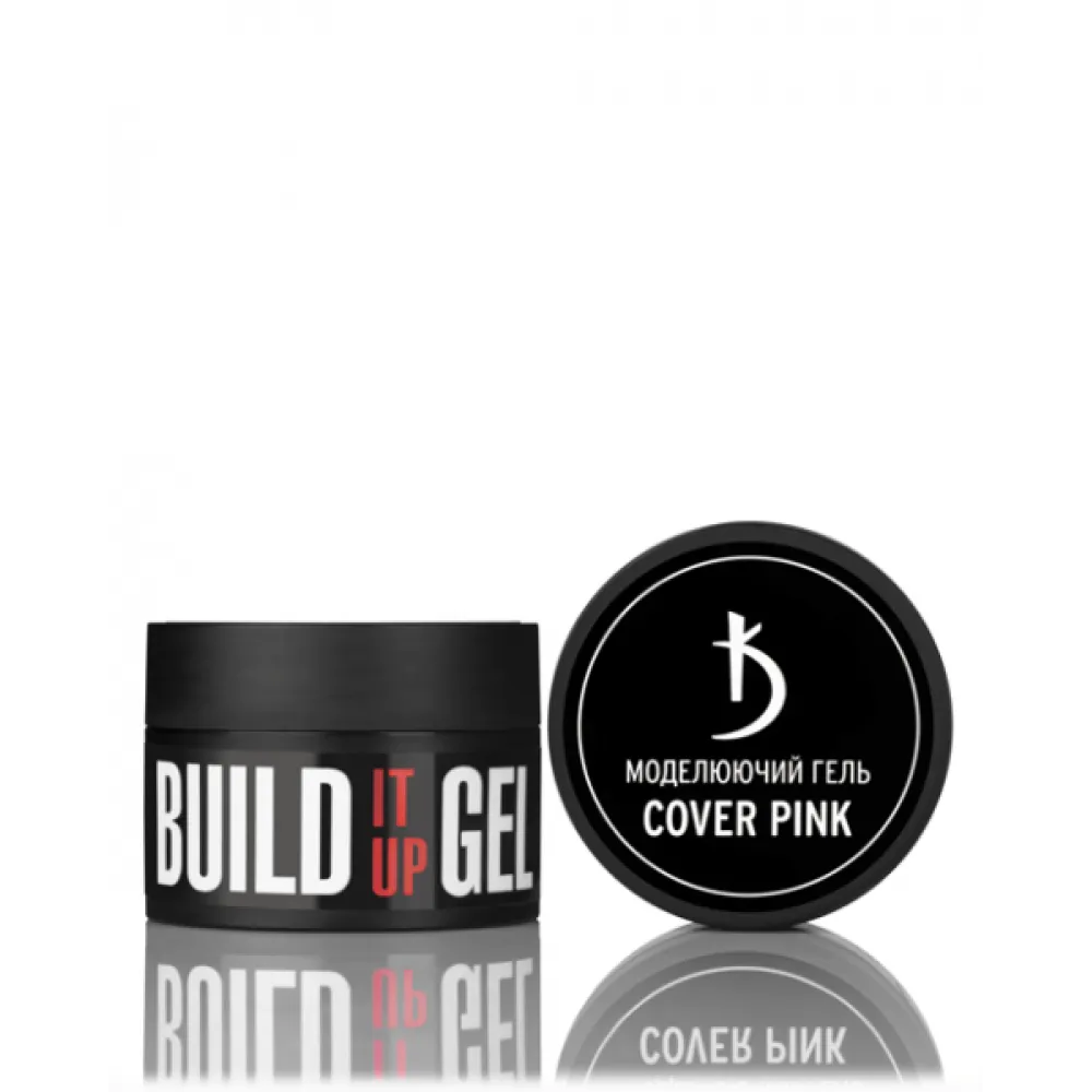 KODI Build It Up Gel "Cover Pink" — jar