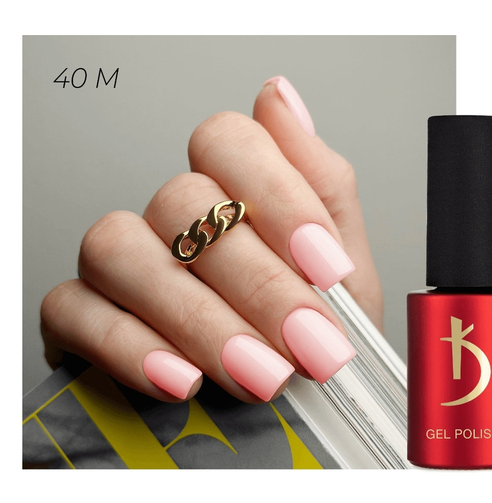 40 M Gel polish Milk 7 ml image 1