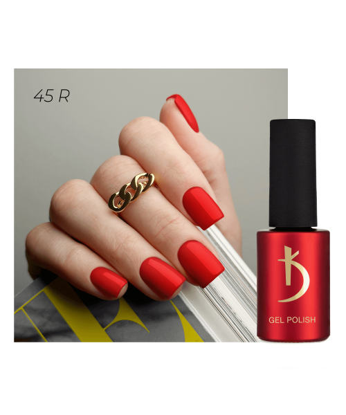 45 R Gel polish Red 7 ml image 0
