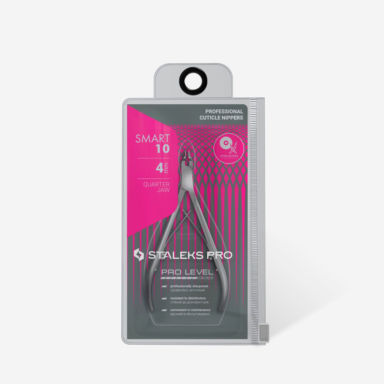 Professional cuticle nippers SMART 10 4 mm