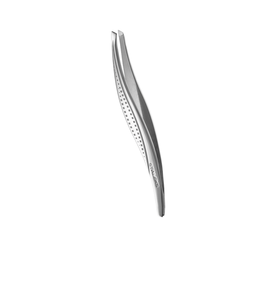 CLASSIC TC-12/3 Eyebrow Tweezers (wide slant )