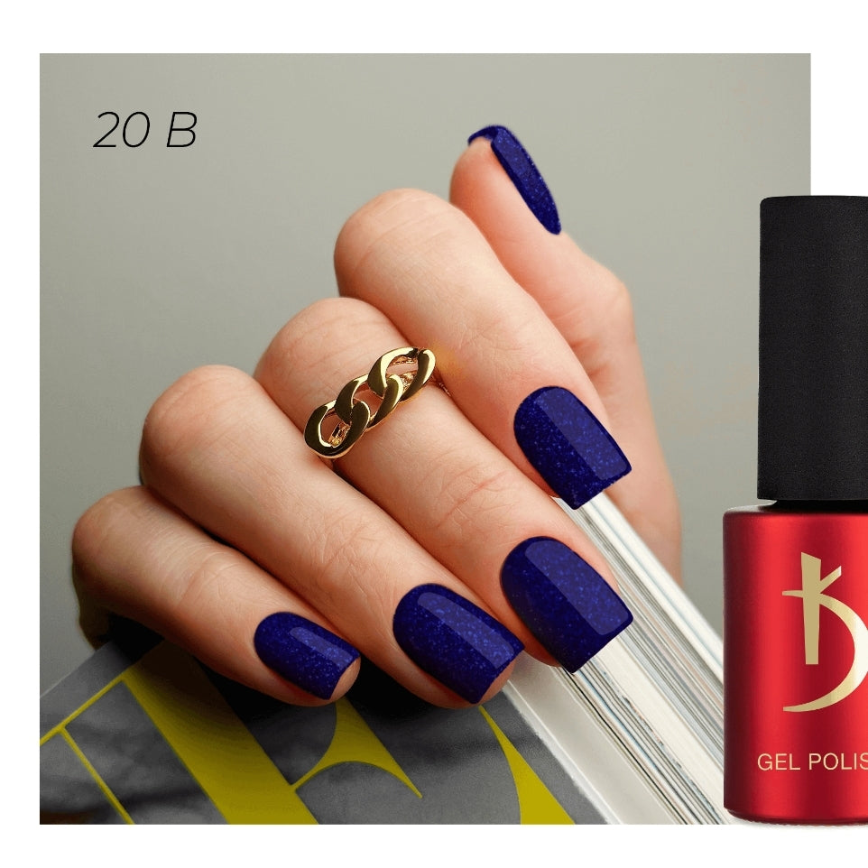 20 B Gel polish Blue 7 ml image 0