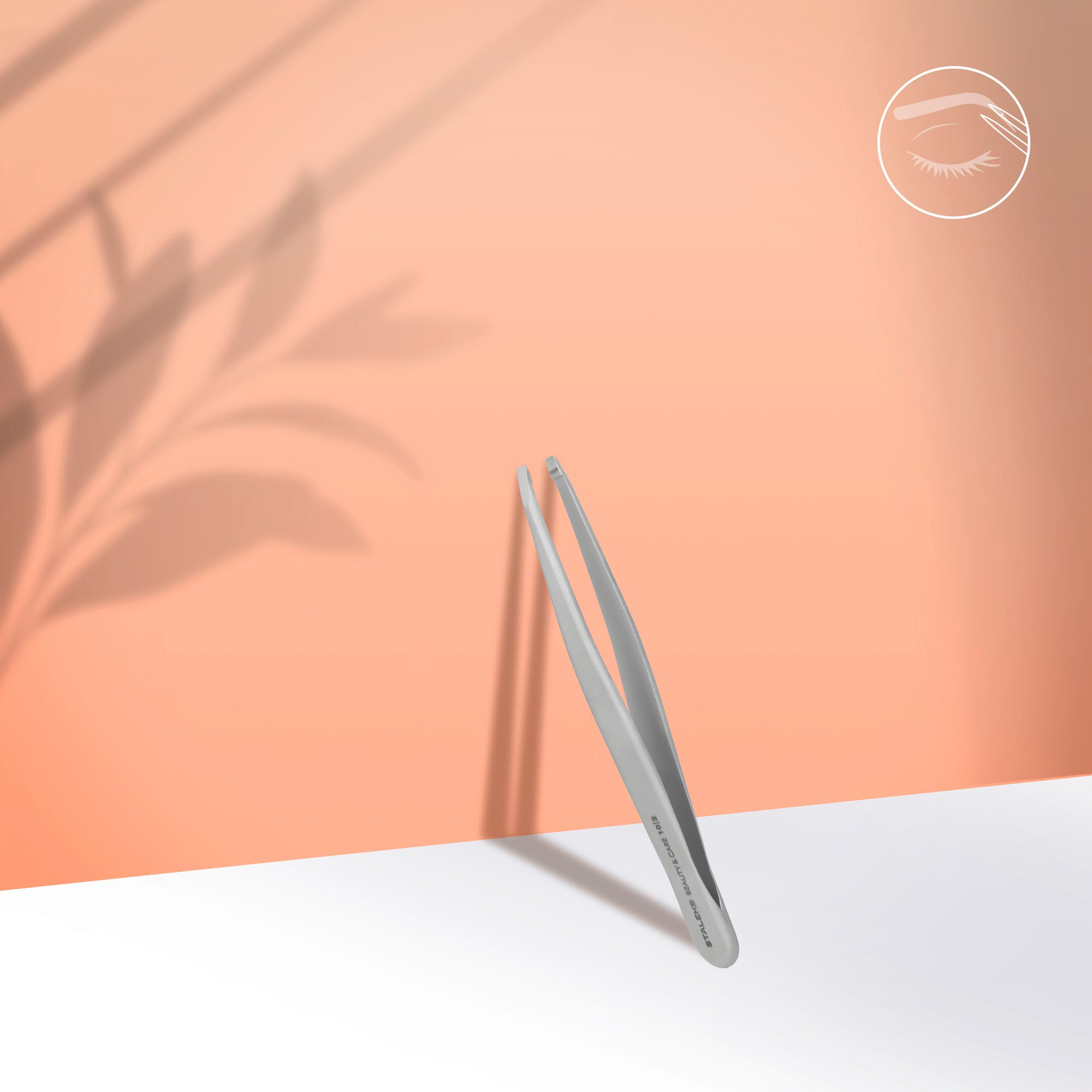 BEAUTY & CARE TBC-10/2 Eyebrow Tweezers (straight)