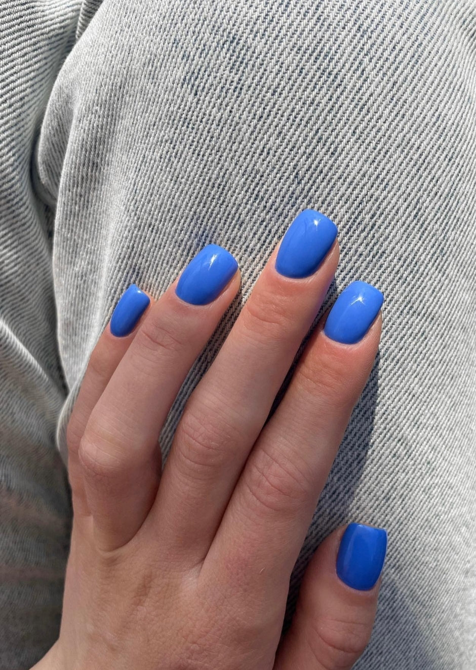 75 B Gel polish Blue 7 ml image 2