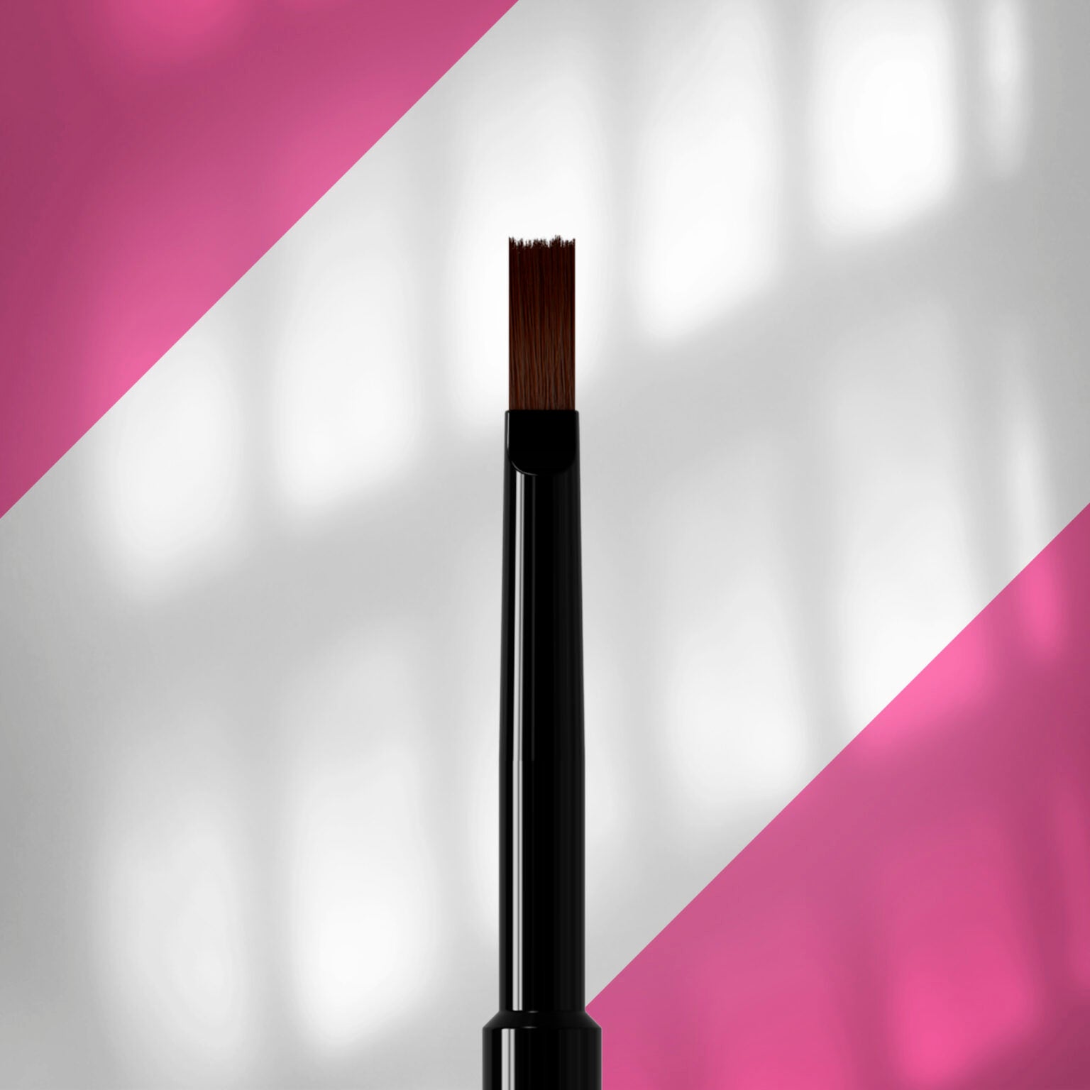 NBE-08 Straight brush for gel width 6mm, length 8.5 mm