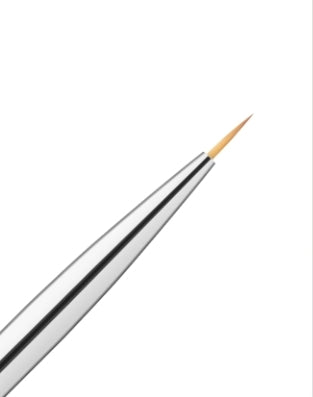 Gold painting brush, size 00/3, nylon pile image 0