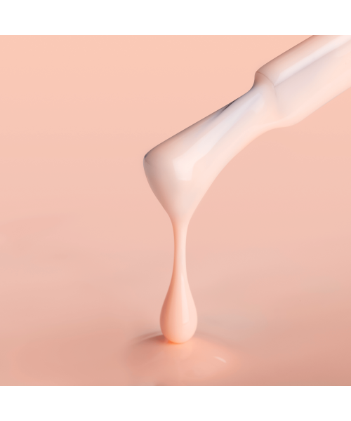 Color Rubber Base gel, Peach, 7 ml image 2