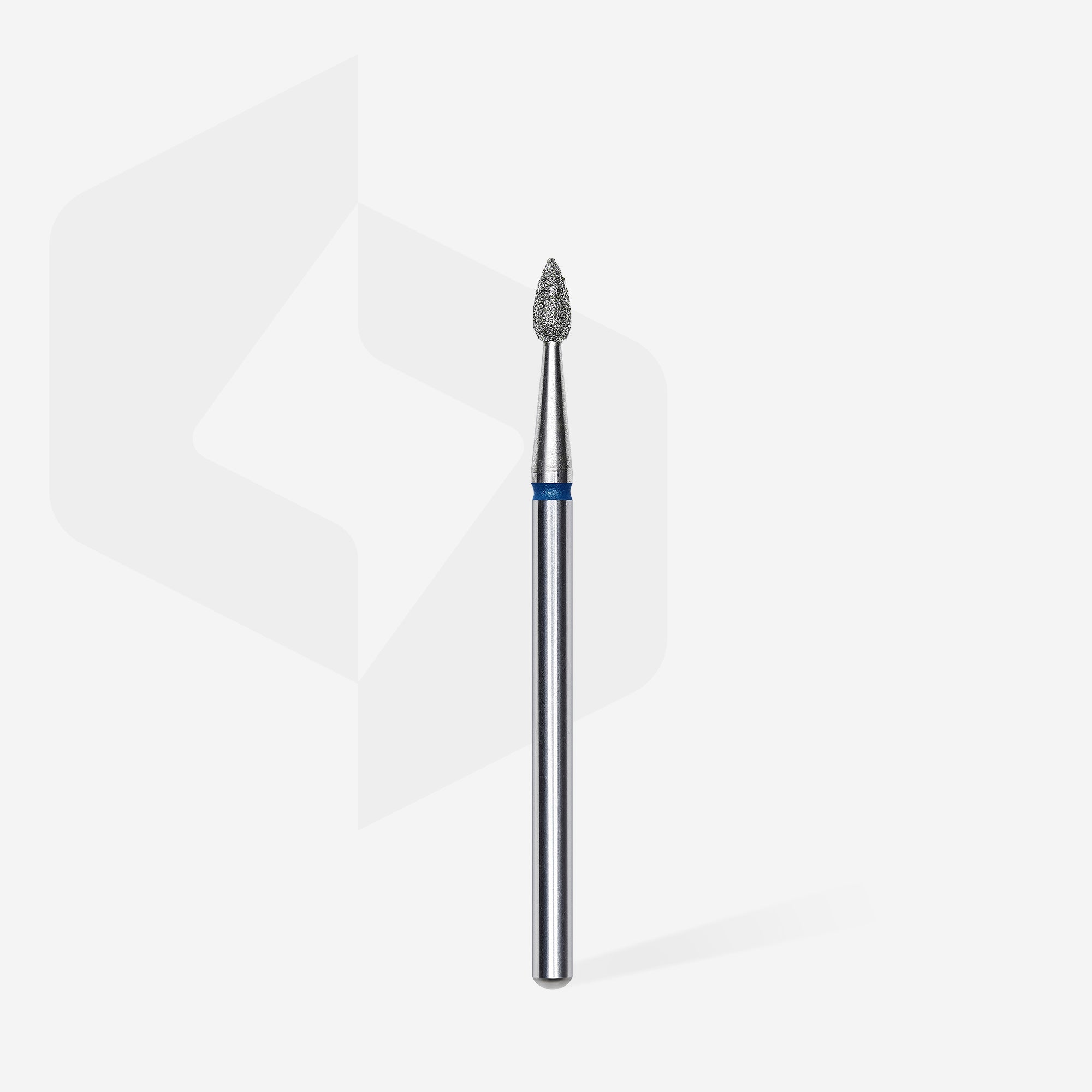 FA40B023/5 DIAMOND NAIL DRILL BIT, "DROP" , BLUE