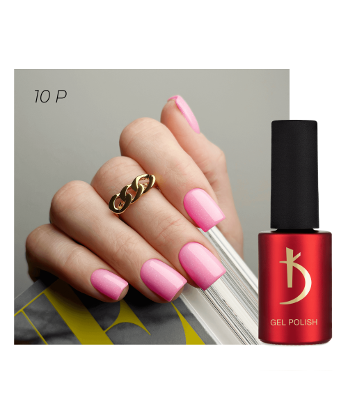 10 P Gel polish Pink 7 ml image 0