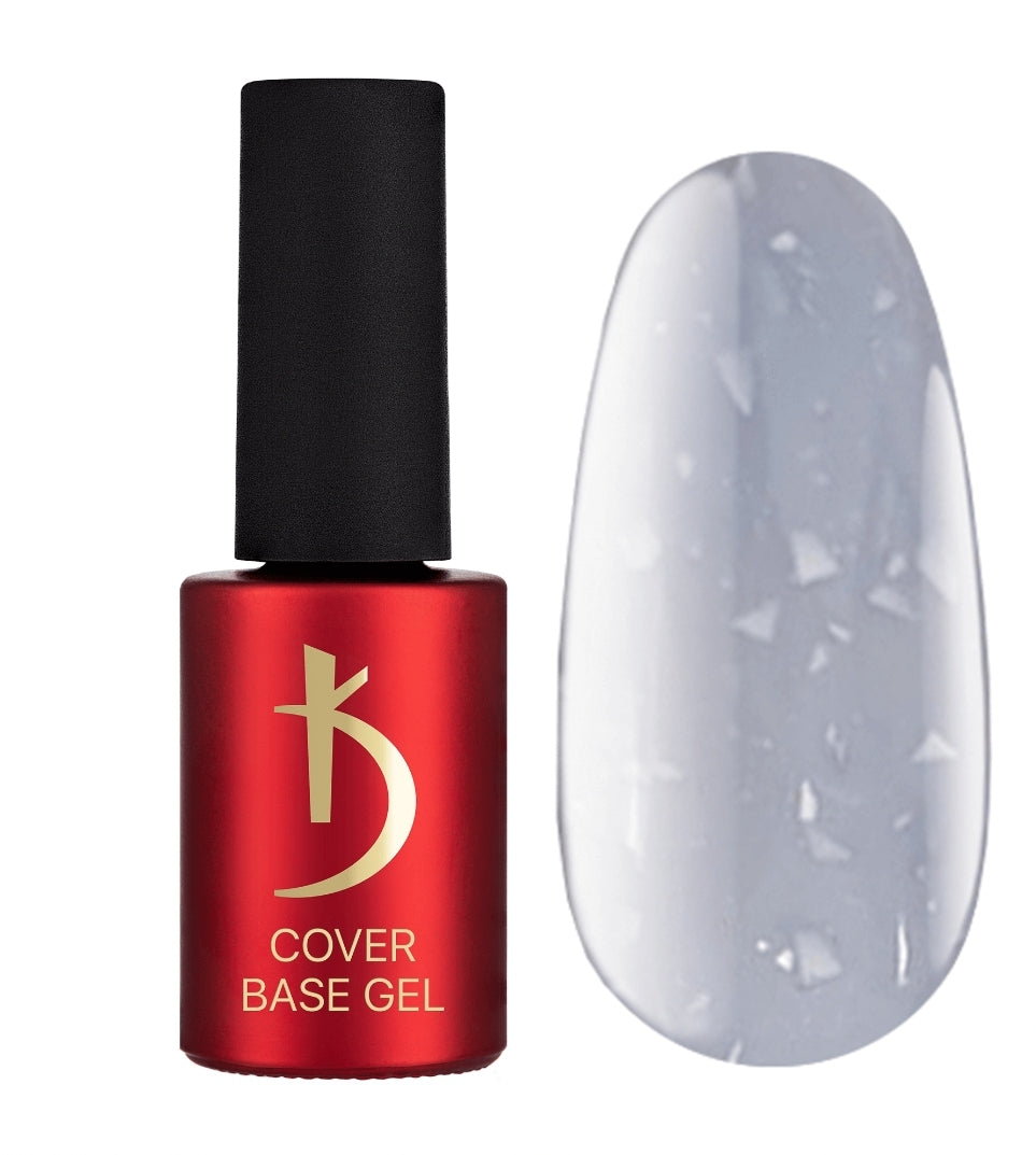 05 Cover base gel Flake 7 ml, Lavender image 0