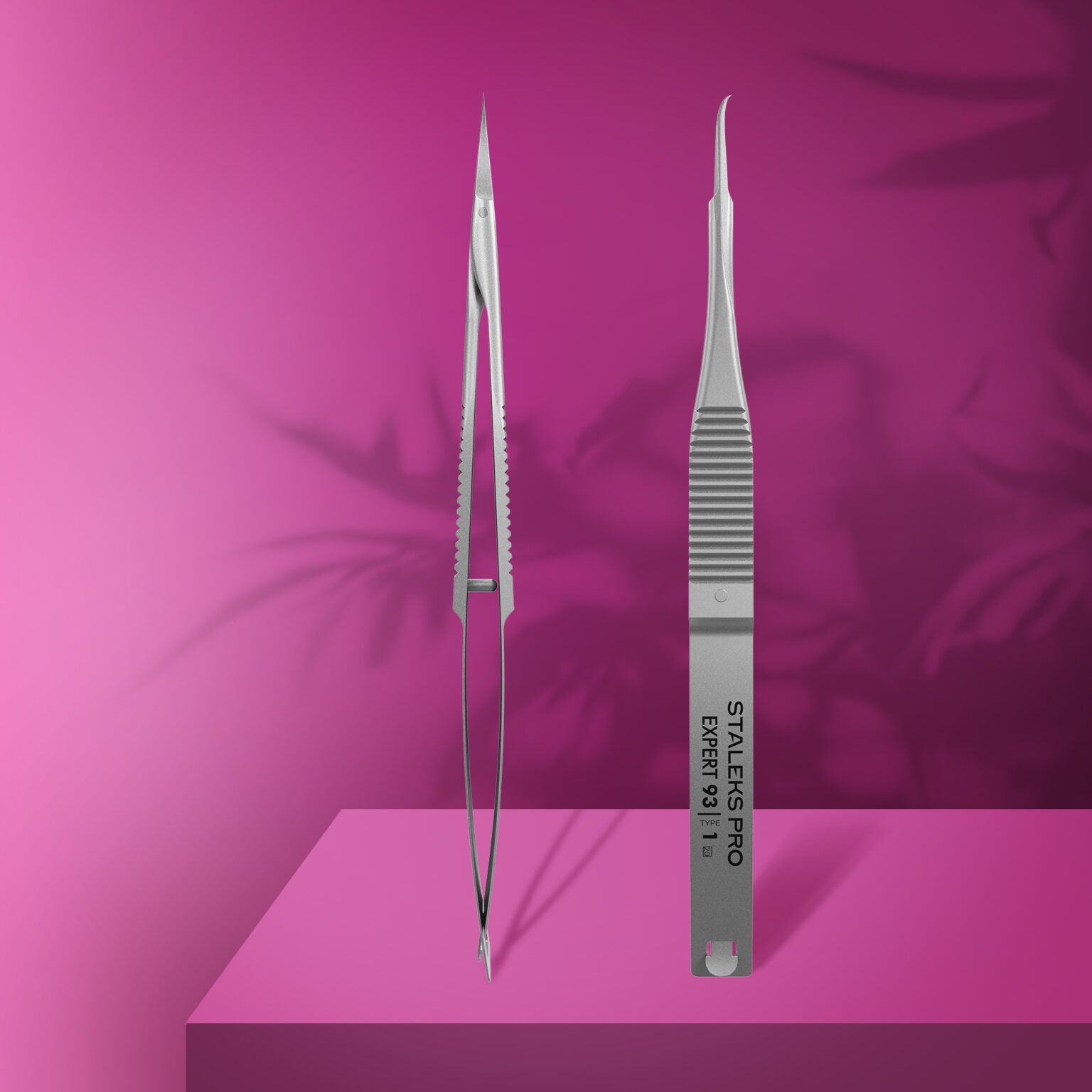 STALEKS Expert 93 Type 1 professional cuticle micro scissors with hook SE-93/1