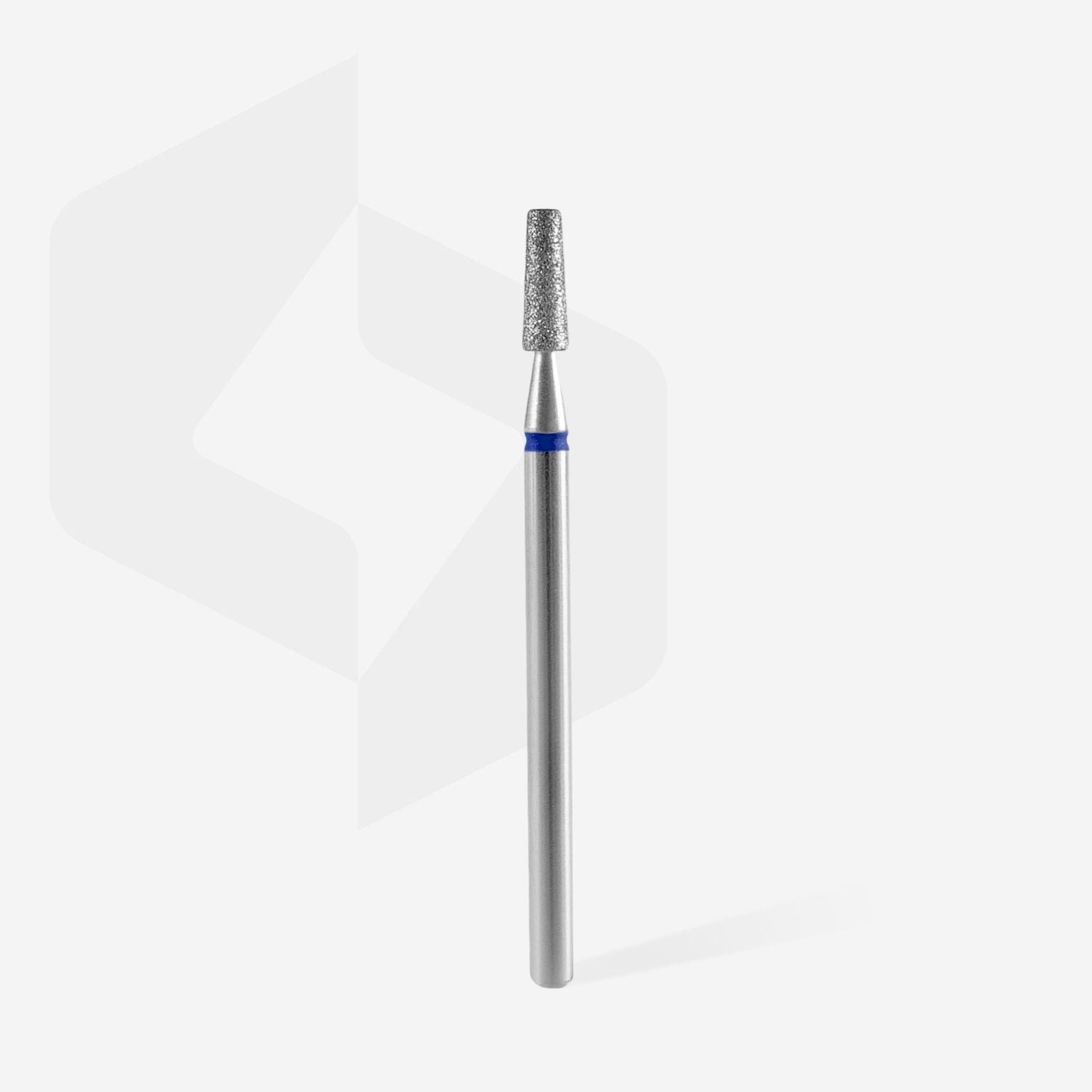 Diamond drill bit, blue, frastum